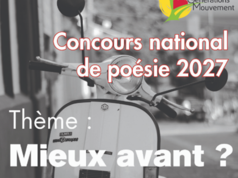 Concours national de poésie 2027